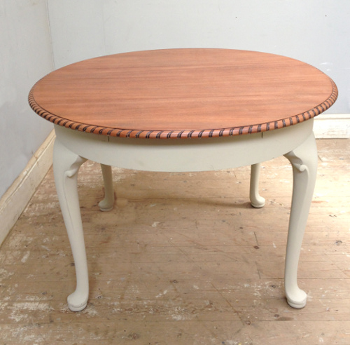 old extending dining table Waring and Gillow